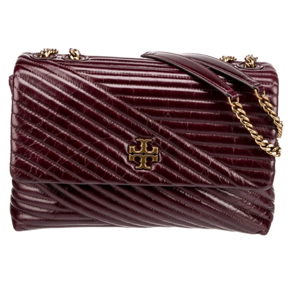 Tory Burch chain-link leather shoulder bag